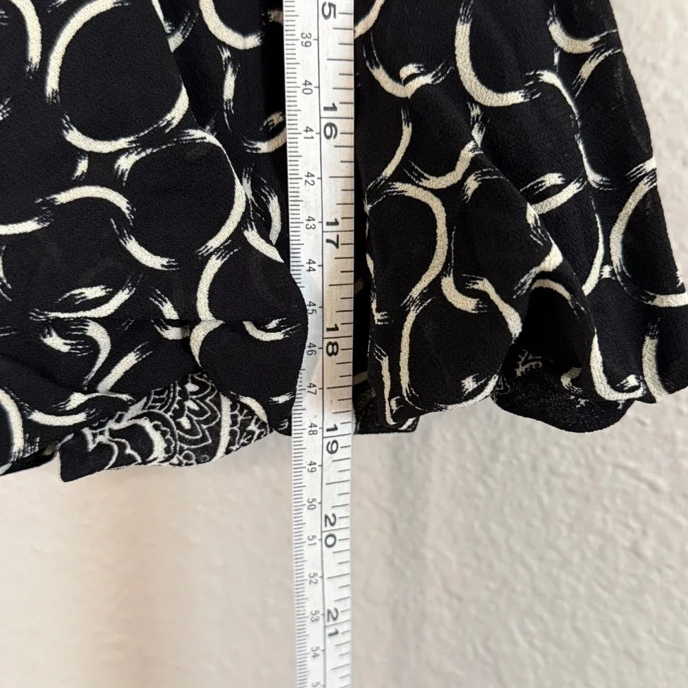 Y2K Womens Medium Fold‎ Over Bubble Skirt Fairy Grunge Whimsigoth Twee Feminine